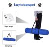Adjustable Dog Agility Training Obstacle Set with Weaves Poles and Storage Bag for Pet Dogs Outdoor Games Exercise White